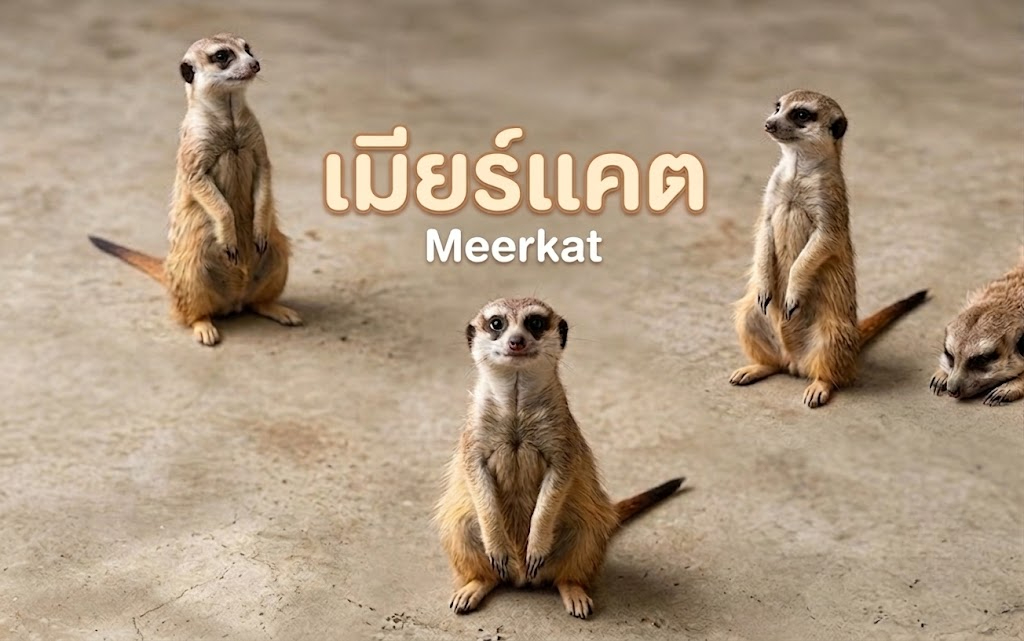 อยากเลี้ยง เมียร์แคต