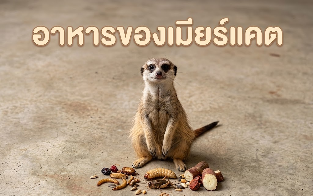 อยากรู้ว่า เมียร์แคตกินอะไร