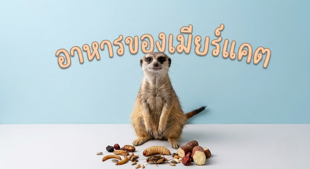 อยากรู้ว่า เมียร์แคตกินอะไร