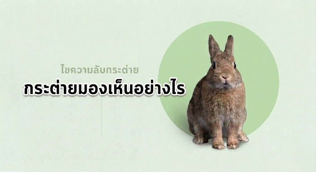 กระต่ายมองเห็นโลกอย่างไร?