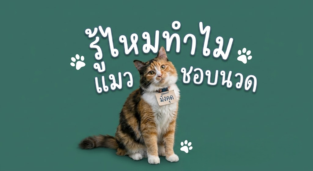 รู้ไหมทำไมแมวชอบ 