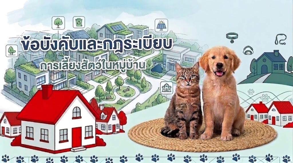 กฎระเบียบการเลี้ยงสัตว์ในหมู่บ้าน?