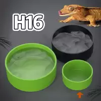 ถาดใส่อาหารและน้ำ สำหรับกิ้งก่าเล็ก สัตว์เลื้อยคลาน NomoyPet H16 สัตว์เล็ก งู แมงมุม ตุ๊กแก