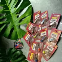 ขายดี พร้อมส่ง กระดี่ไก่ชน 14 กรัม ตัวใหญ่ และ 8กรัม ตัวเล็ก กระดี่ไก่ชนตกชะโดกระสูบขาย เหยื่อตกปลากระดี่ไก่ชน คละสี/เล