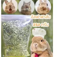 ส่งด่วน อัลฟาฟ่าสับ 250 กรัมหญ้ากระต่าย หนูแกสบี้ แฮมเสตอร์ เฟอร์เรท ชินชิล่า แพรี่ด๊อก เต่าบก by ohojeed ส่งทุกวันจร้า