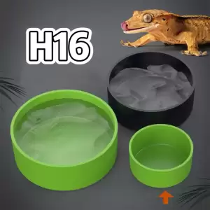 ถาดใส่อาหารและน้ำ สำหรับกิ้งก่าเล็ก สัตว์เลื้อยคลาน NomoyPet H16 สัตว์เล็ก งู แมงมุม ตุ๊กแก