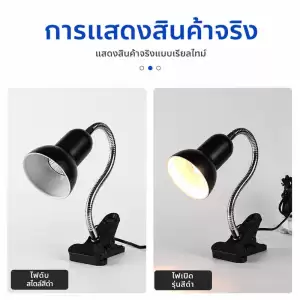 ถูกขั้วหลอดไฟเซรามิกE27[แบบมีโคม] กกไฟ ไฟกกเต่า ไฟกกลูกนก ไฟกกลูกไก่ ให้ความอบอุ่นเต่าบก ให้ความร้อน UVA/UVB