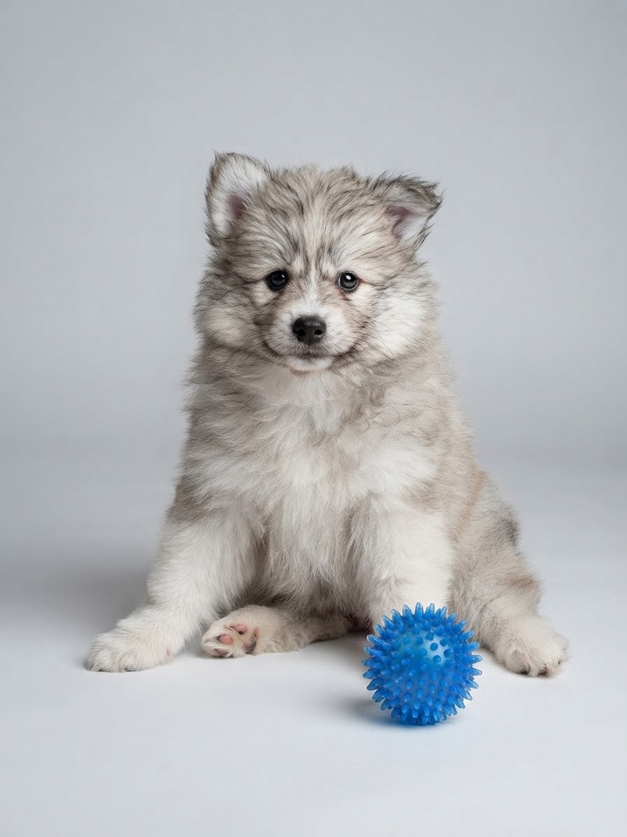 Arya F1 Pomsky Puppy