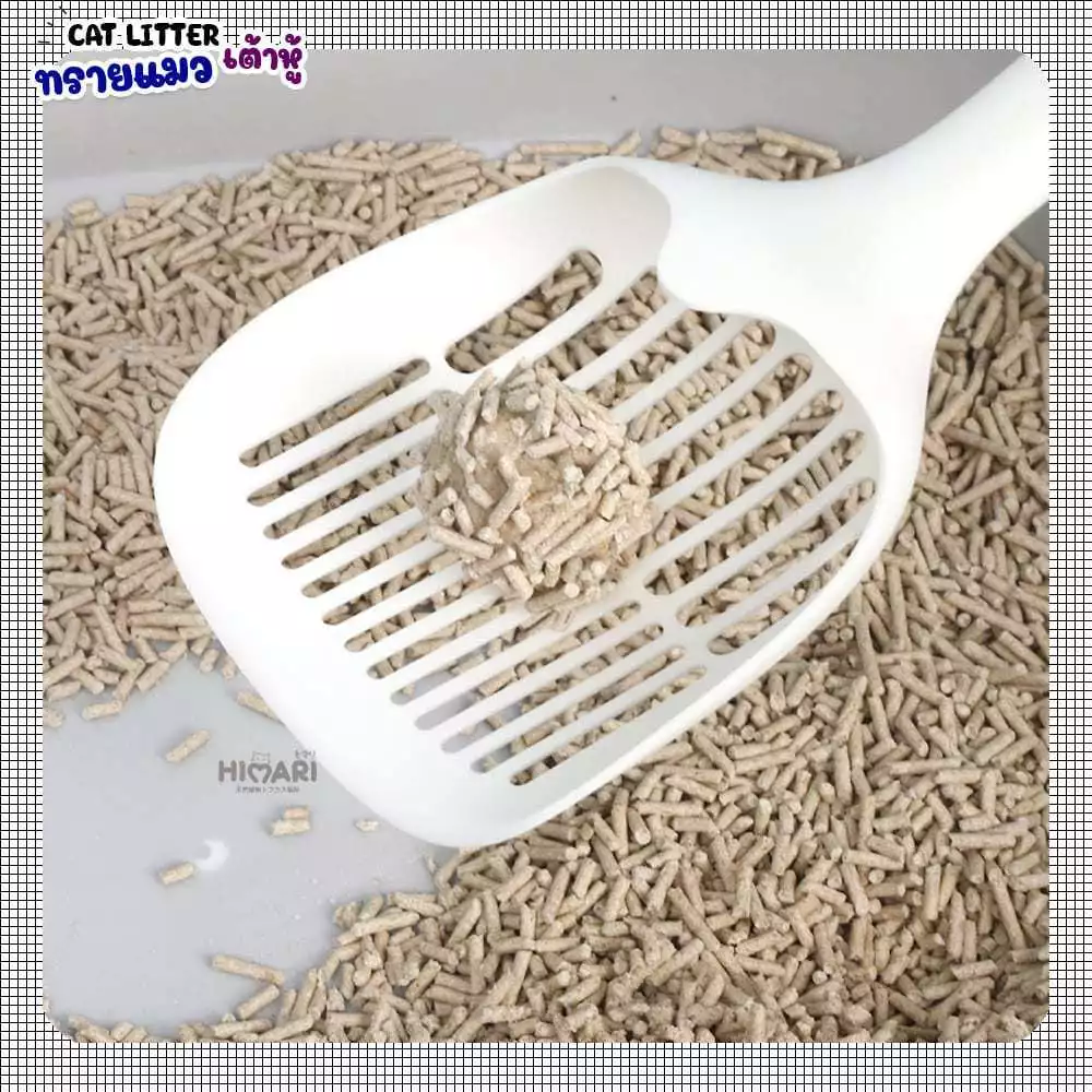 ทรายแมวเต้าหู้ 6L.ทรายเต้าหู้ NO.KT03 ผลิตจากกากถั่วเหลืองธรรมชาติทรายแมว ทรายแมว ทรายแมวส่งฟรี Cat Litter ภาพที่ 2