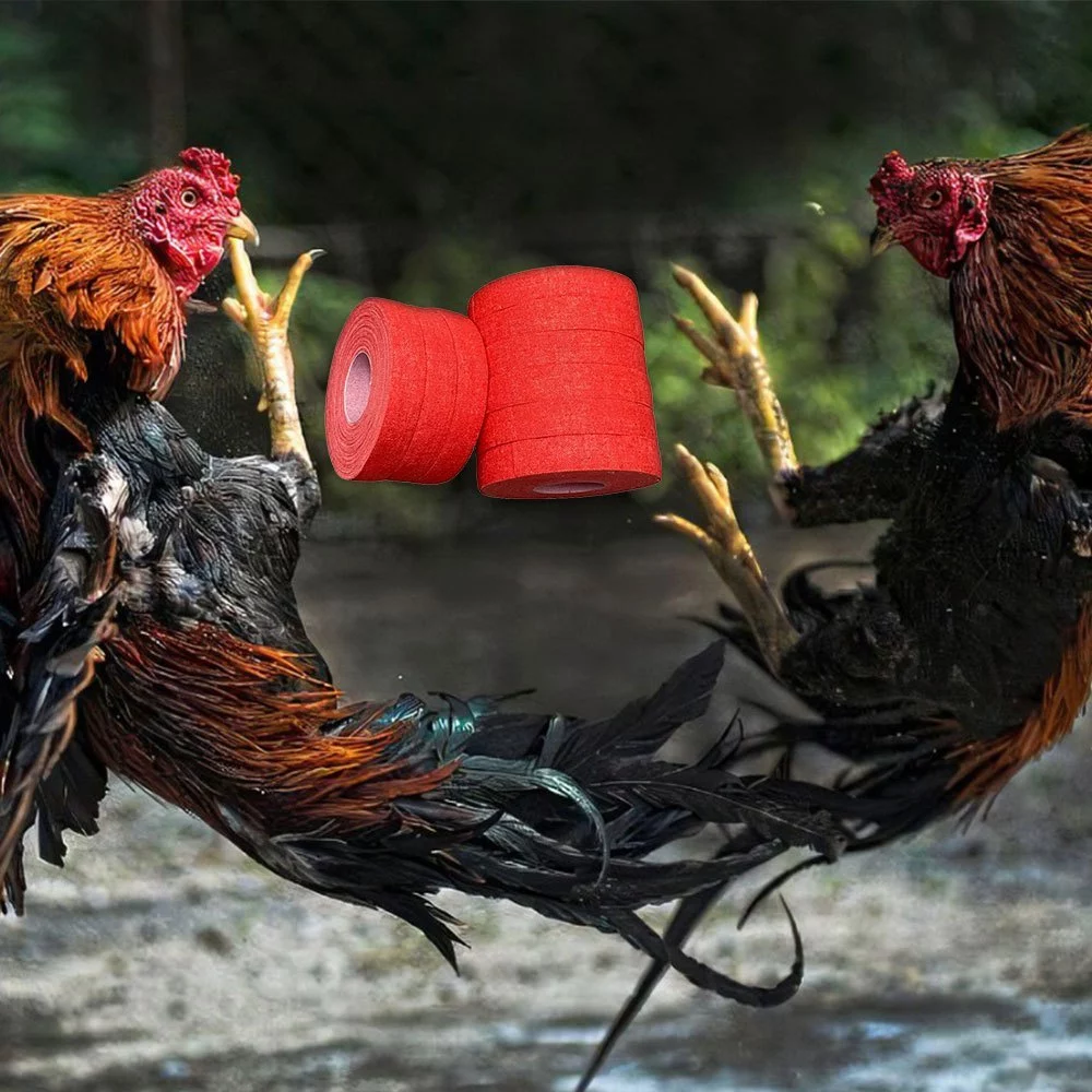 เทปพันตอไก่ชน เทปไก่ชน เทปพันเดือยไก่ชน อุปกรณ์ไก่ชน เทปพันแข้งไก่ชน 1.25ซม.*10ม. 5 ม้วน/แพ็ค ภาพที่ 3