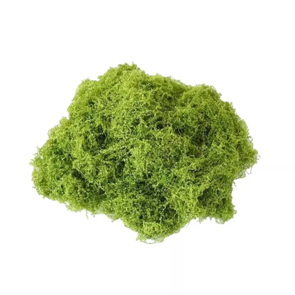 SECRETSPACE ประดิษฐ์ Moss แผ่นปลอมหญ้าสีเขียวสําหรับกระถางต้นไม้ตกแต่ง DIY Terrarium Micro ภูมิทัศน์บอนไซสวนอุปกรณ์ N4Q2 ภาพที่ 4