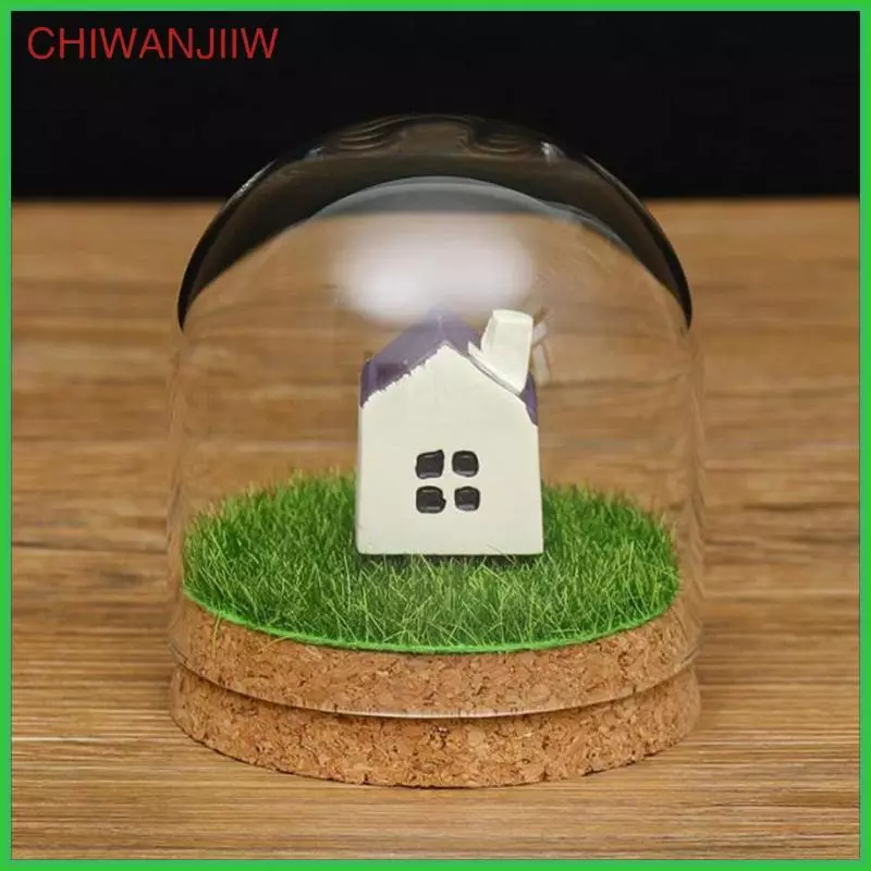 [chiwanjiiw] ฝาครอบแก้วโปร่งใส Succulent Flower Terrarium สําหรับเครื่องประดับ ภาพที่ 5