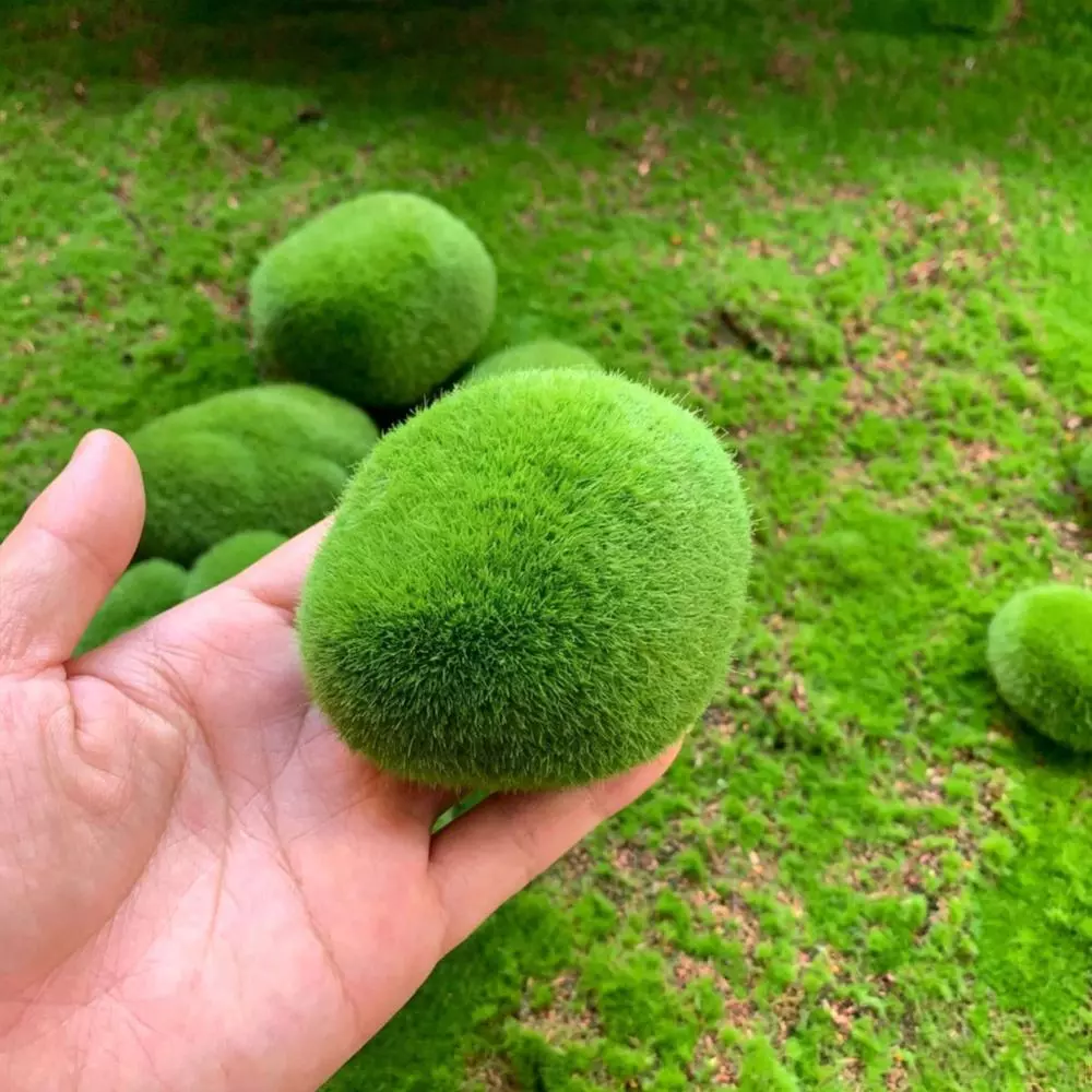 OPENMALL หินมอสประดิษฐ์ Rock Decor ปลอม Mossy Rock สําหรับ Terrarium Fairy Garden Micro ภูมิทัศน์บอนไซตกแต่งตู้ปลา U3V3 ภาพที่ 4