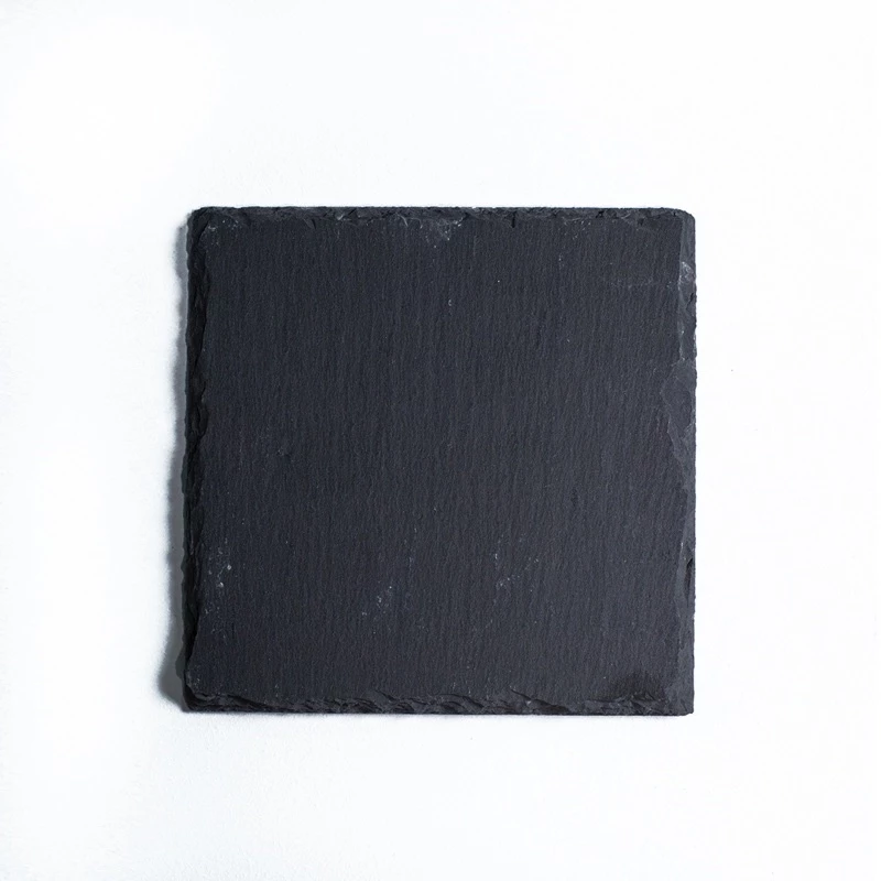 จานหิน [ขนาดเล็ก] Natural Stone Plate ถาดอาหารเต่าบก จานซูซิ จานสเต็ก แผ่นหินรองอาหาร ภาพที่ 2