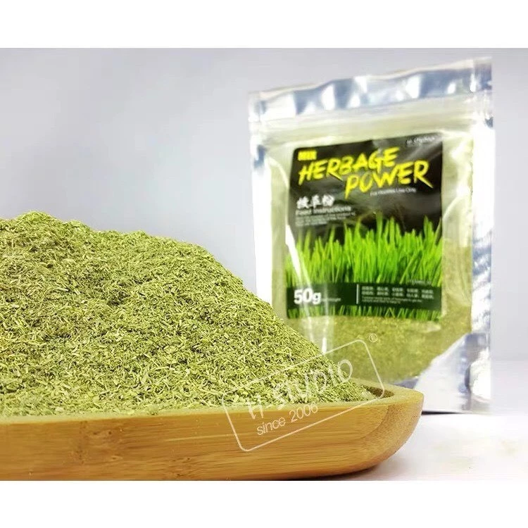 Grass Powder ผงหญ้ารวม​10 ชนิด​ สำหรับเต่าบก ช่วยย่อยอาหาร ลดการเกิดนิ่ว ใช้ผสมกับผัก และ อาหารเต่าบก ภาพที่ 3