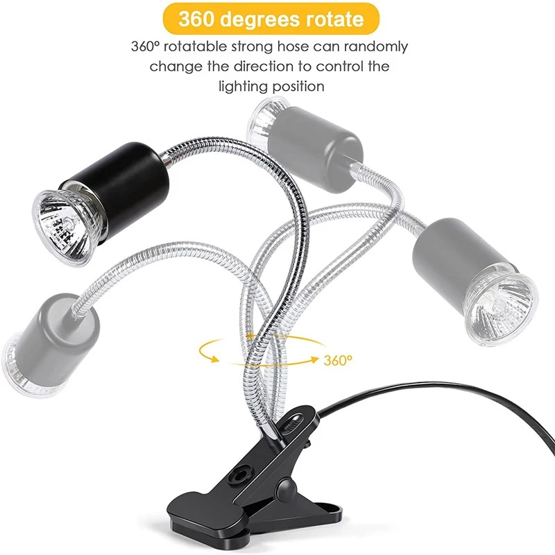 หลอดไฟให้ความร้อน MiniSun UVA​/UVB​ 3.0​ 25W/50W/75W​ สำหรับเต่าน้ำ​​ เต่าบก​ สัตว์เลื้อยคลาน E27 ขั้วหลอดไฟเซรามิค ภาพที่ 2