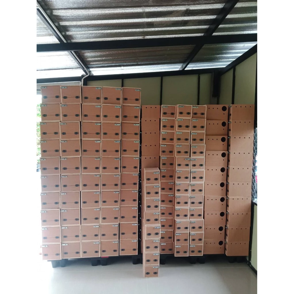 รังเพาะนก เลิฟเบิร์ดแนวตั้ง พร้อมส่ง! รังเพาะนกแก้ว บ้านนก กล่องเพาะนก รังนอนนก กล่องไข่นก ลังเพาะนก ภาพที่ 4